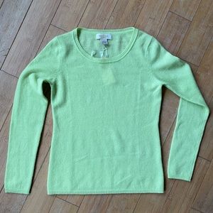 New 100% cashmere sweater